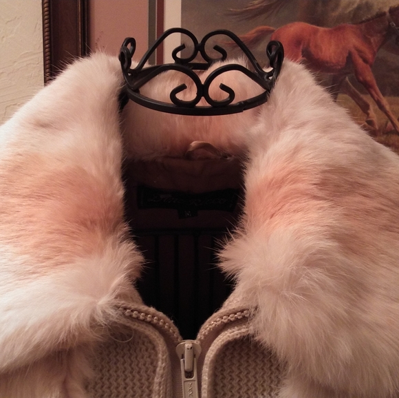 Vintage 1970s Rabbit Fur Jacket Pristine Condition - Picture 6 of 8